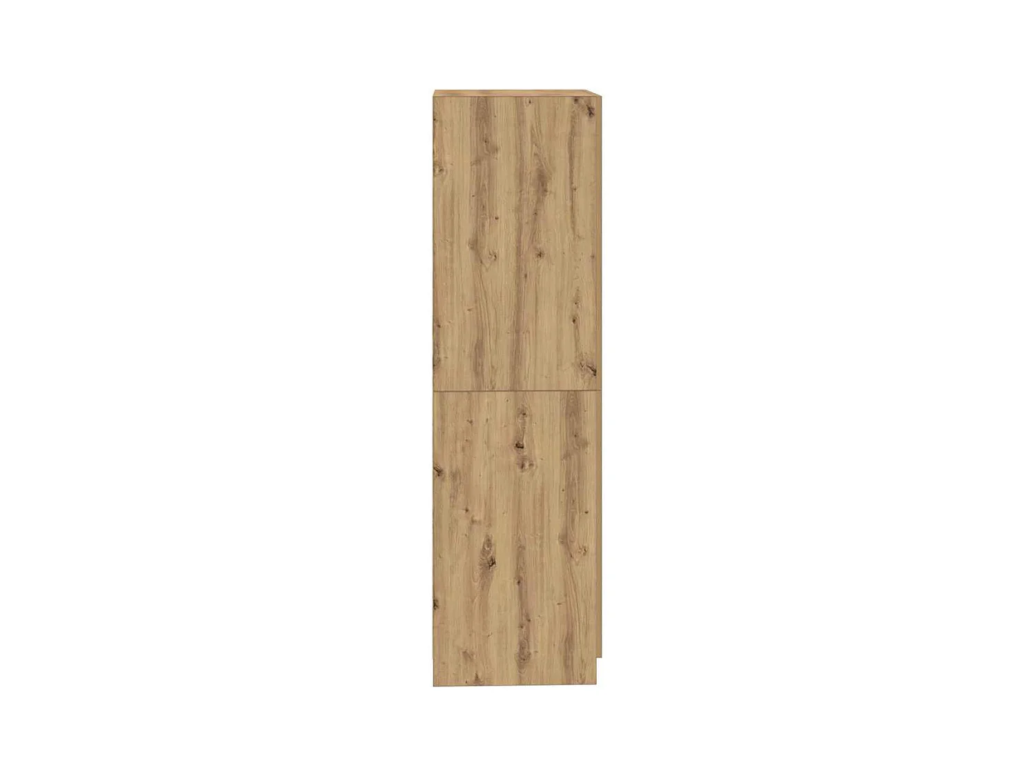 Garde-robe chêne artisanal 80x52x180 cm bois d'ingénierie