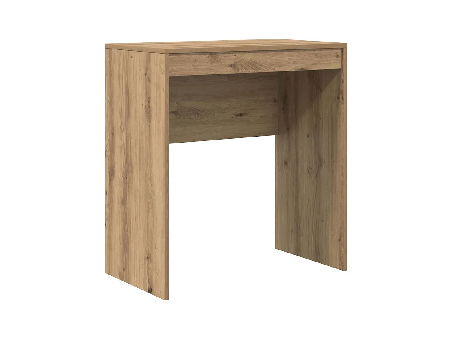 Bureau chêne artisanal 70 x 40 x 76 cm Bois d'ingénierie