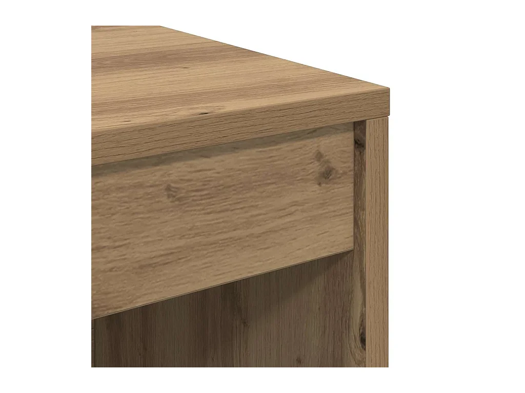 Bureau chêne artisanal 70 x 40 x 76 cm Bois d'ingénierie