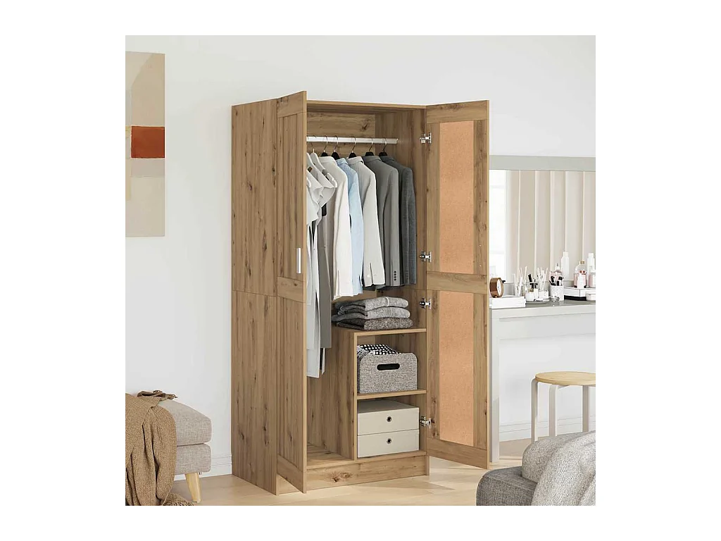 Armoire artisian oak 82,5 x 51,5 x 180 cm Bois d'ingénierie