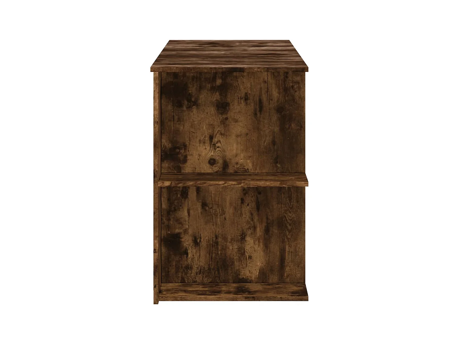 Escritorio de roble ahumado 140x50x75 cm madera de ingeniería