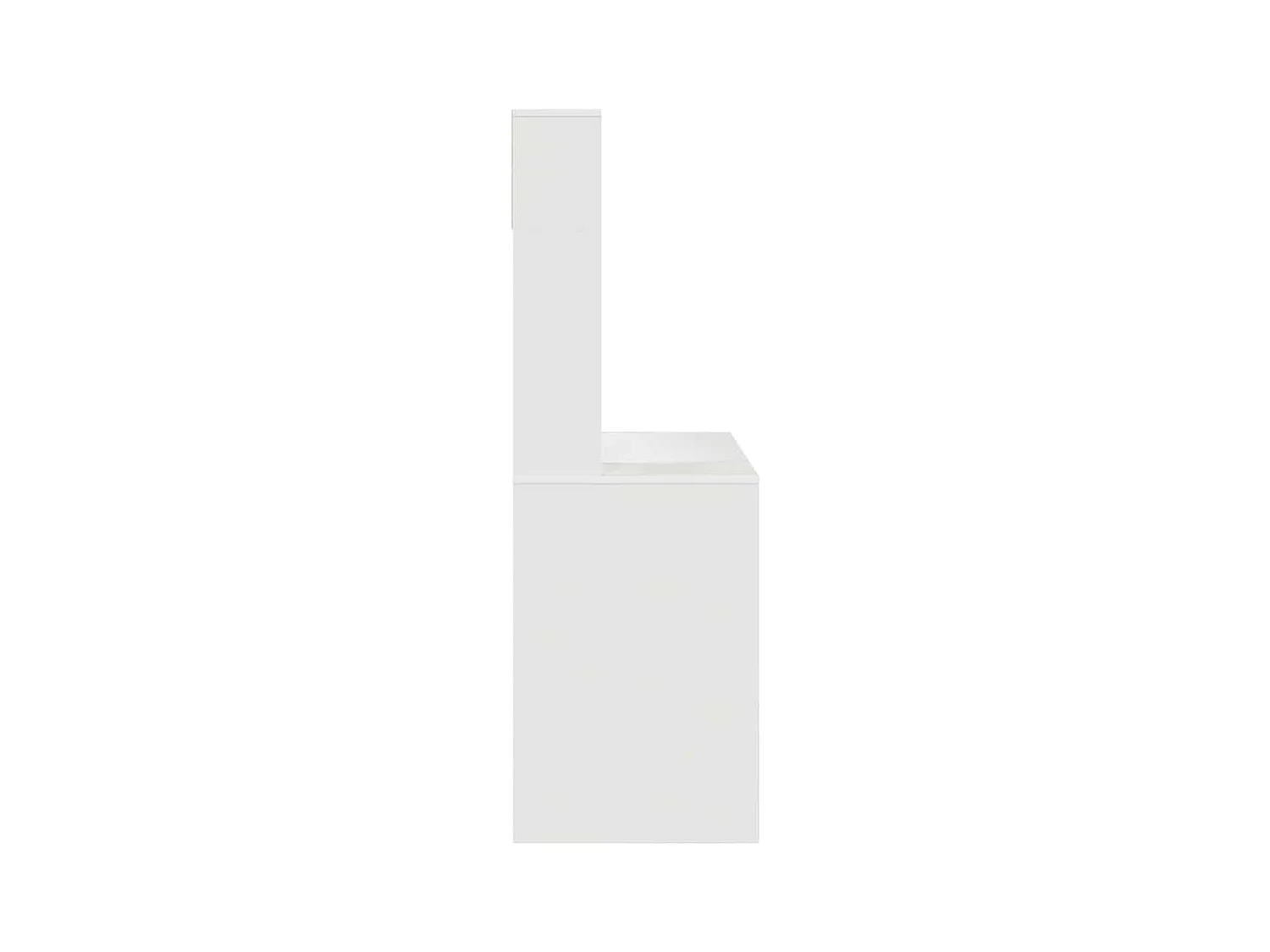 Scrivania con ripiano Bianco 91 x 50 x 149 cm Legno ingegnerizzato