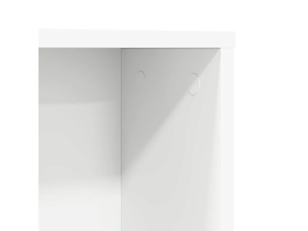 Bureau avec étagère Blanc 91 x 50 x 149 cm Bois d'ingénierie