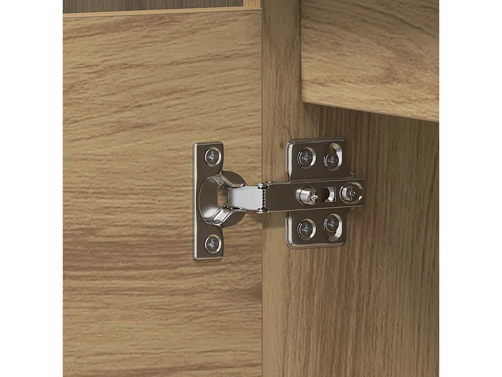 Handgemaakt eikenhouten hoekbureau 145x100x76 cm bewerkt hout