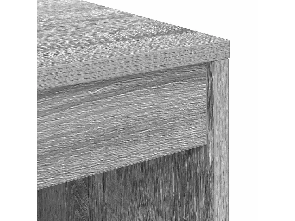 Bureau Sonoma gris 60 x 50 x 76 cm Bois d'ingénierie