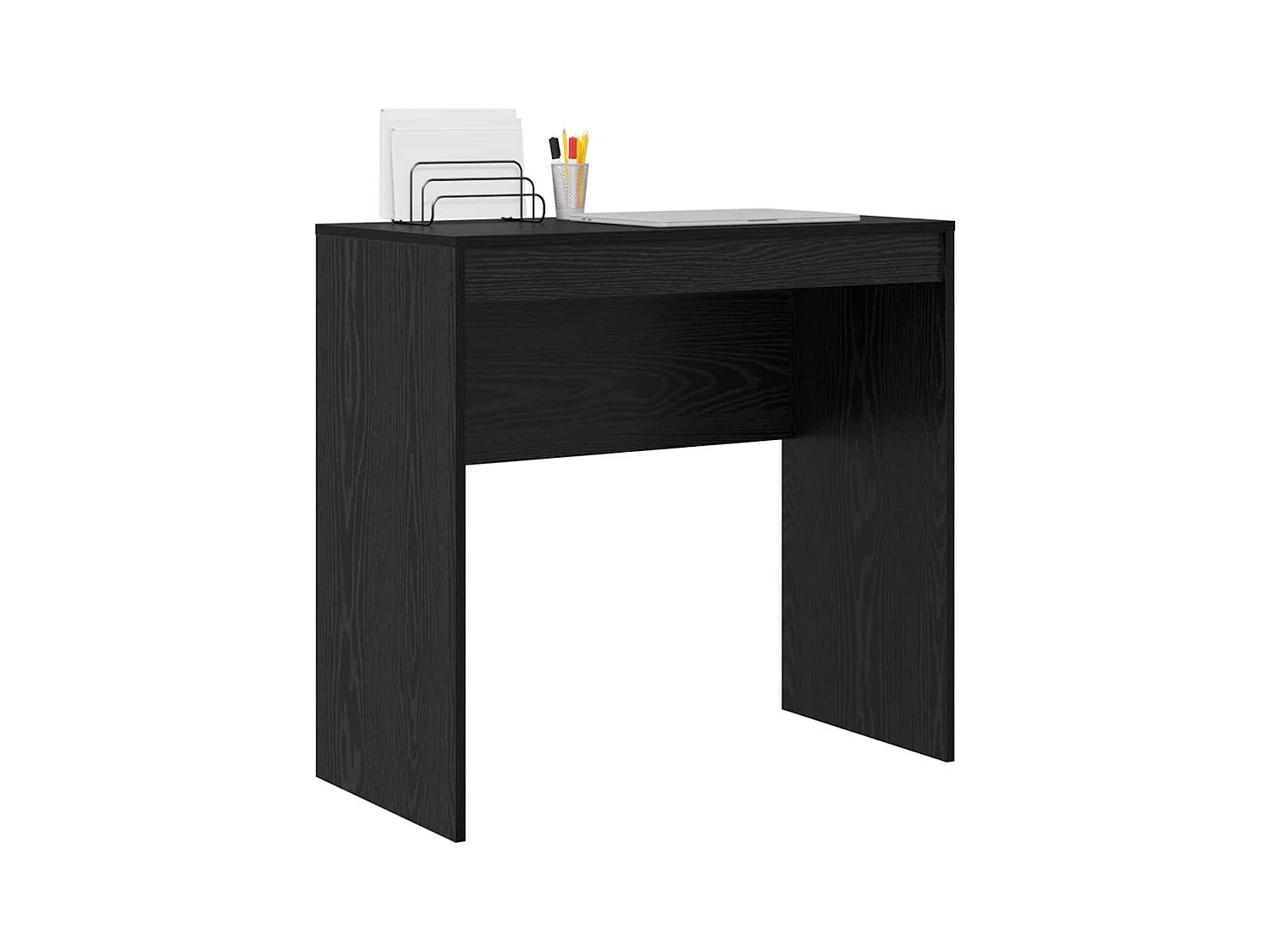 Bureau Chêne noir 80 x 40 x 76 cm Bois d'ingénierie