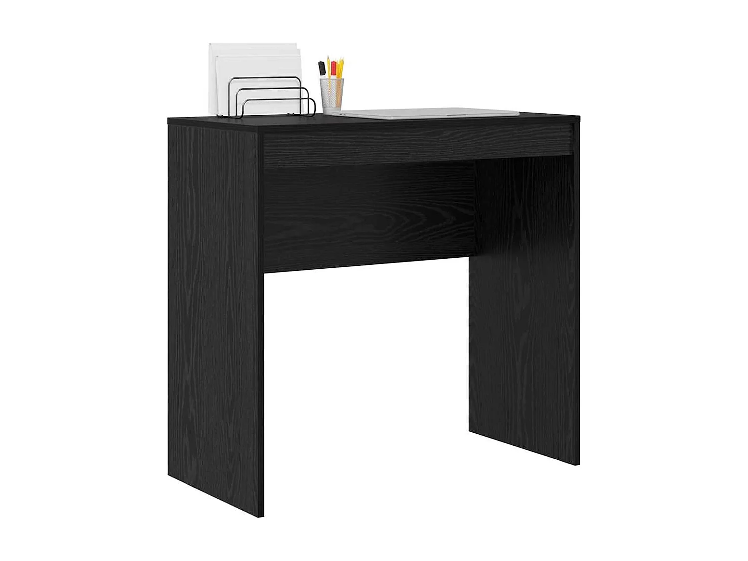 Bureau Chêne noir 80 x 40 x 76 cm Bois d'ingénierie