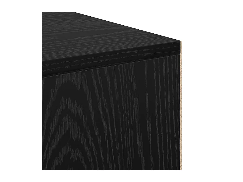 Bureau Chêne noir 102 x 50 x 75 cm Bois d'ingénierie