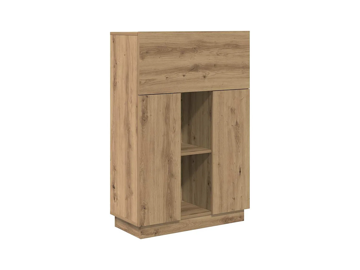 Bureau chêne artisanal 71,5 x 31,5 x 106,5 cm Bois d'ingénierie