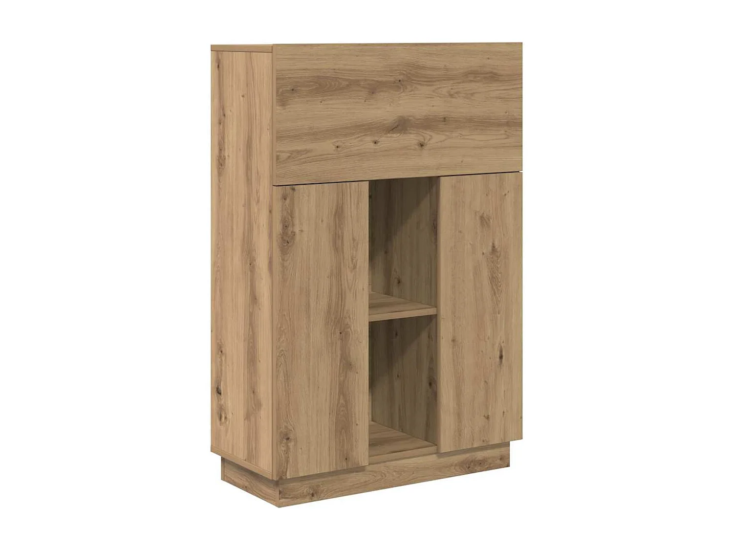 Bureau chêne artisanal 71,5 x 31,5 x 106,5 cm Bois d'ingénierie