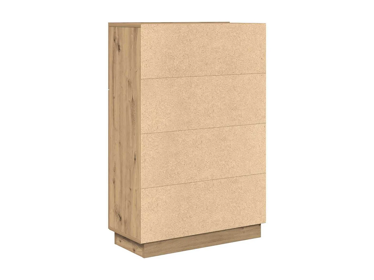 Bureau chêne artisanal 71,5 x 31,5 x 106,5 cm Bois d'ingénierie