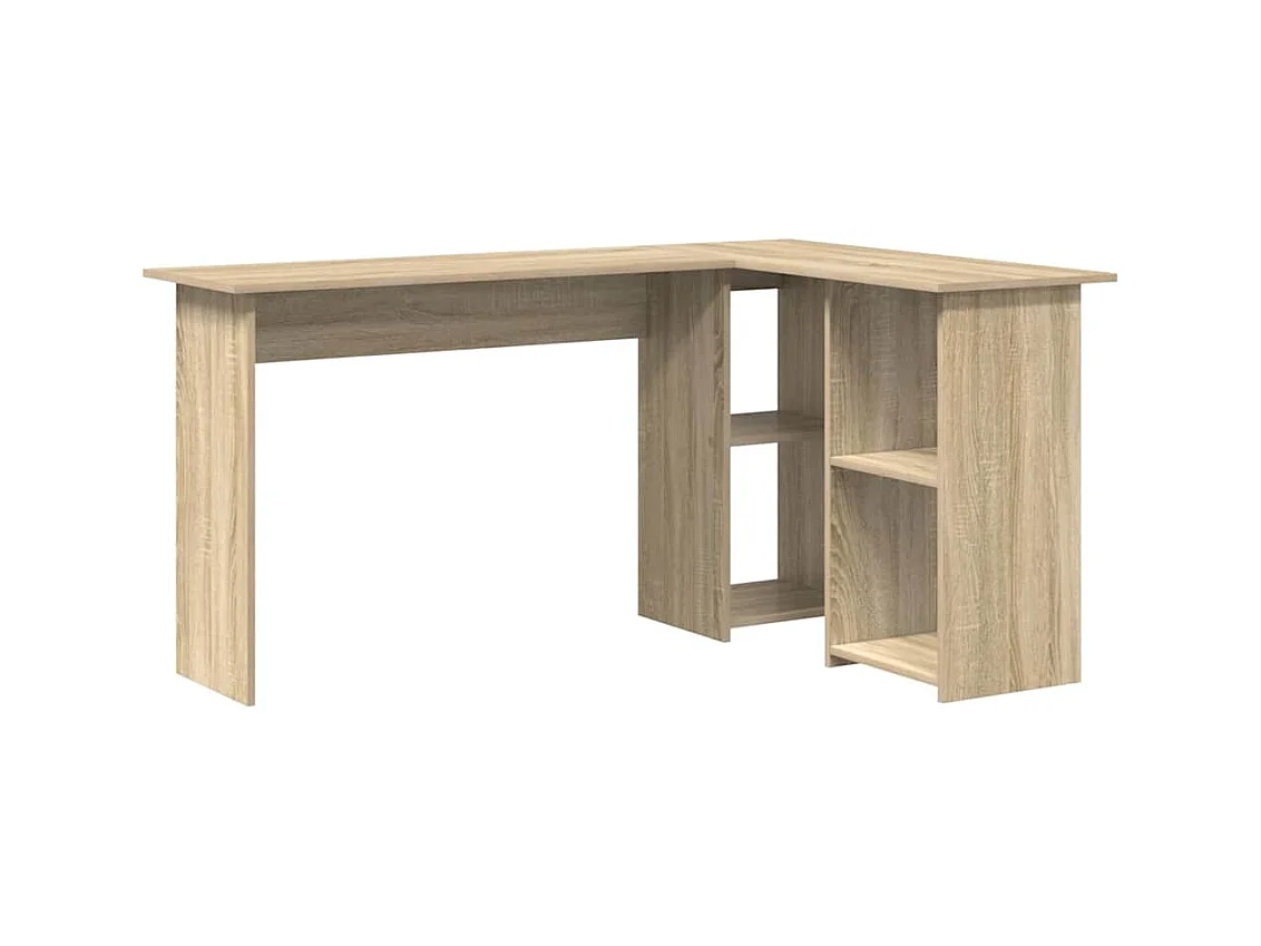 Bureau Chêne sonoma 142 x 102 x 73 cm Bois d'ingénierie