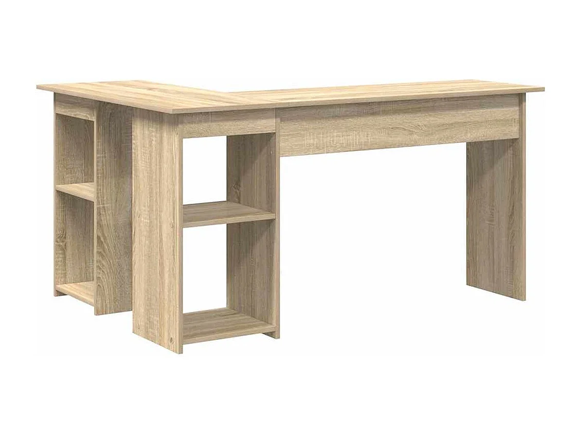 Bureau Chêne sonoma 142 x 102 x 73 cm Bois d'ingénierie