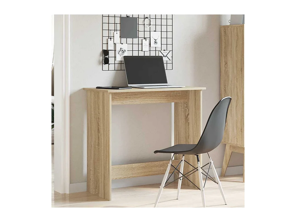 Bureau Chêne Sonoma 80x40x75 cm Aggloméré