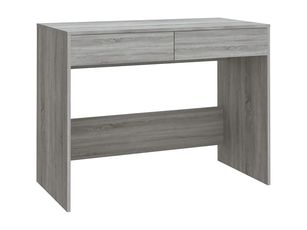 Scrivania Sonoma Grey 101x50x76,5 cm in legno ingegnerizzato