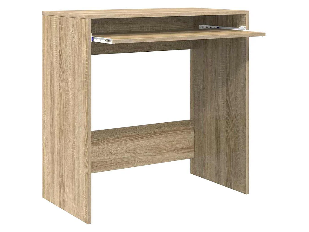 Schreibtisch aus Sonoma-Eiche, 77,5 x 43 x 79 cm, Holzwerkstoff