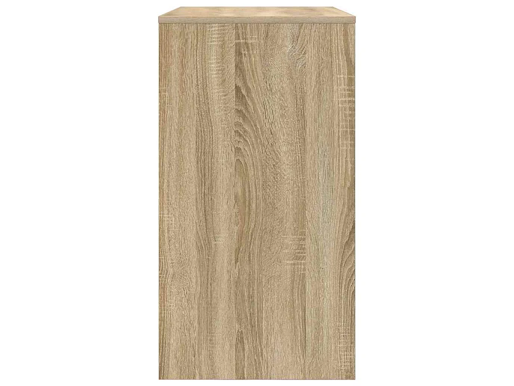 Schreibtisch aus Sonoma-Eiche, 77,5 x 43 x 79 cm, Holzwerkstoff