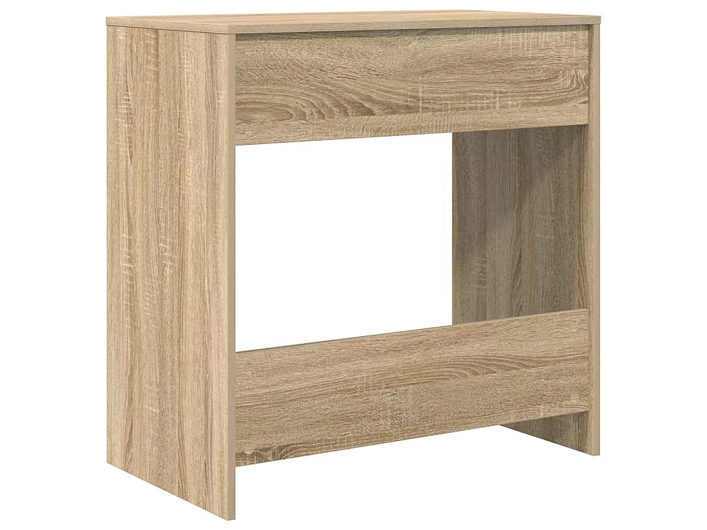 Schreibtisch aus Sonoma-Eiche, 77,5 x 43 x 79 cm, Holzwerkstoff