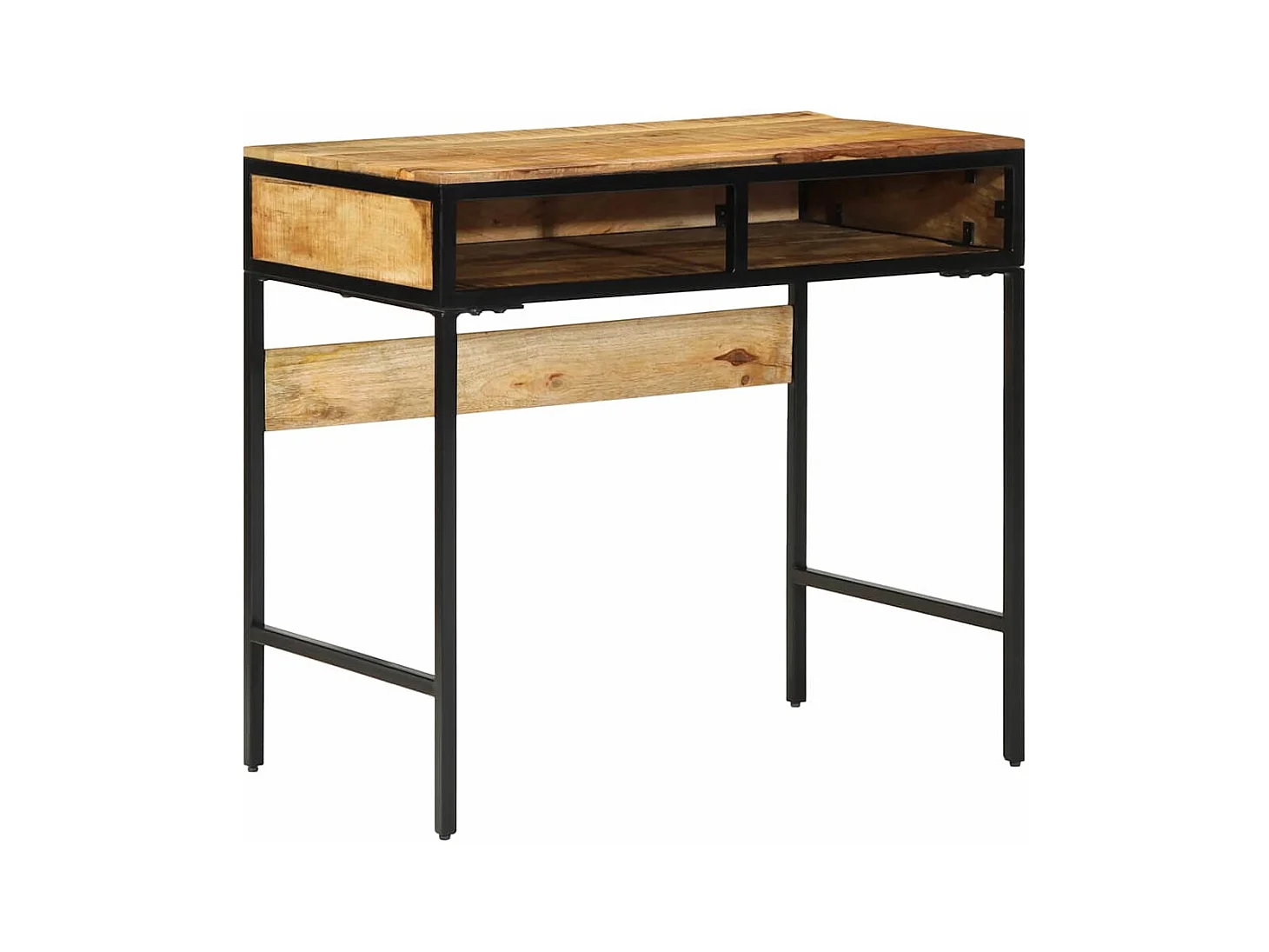 Bureau d'écriture avec étagère Marron 80 x 50 x 75 cm