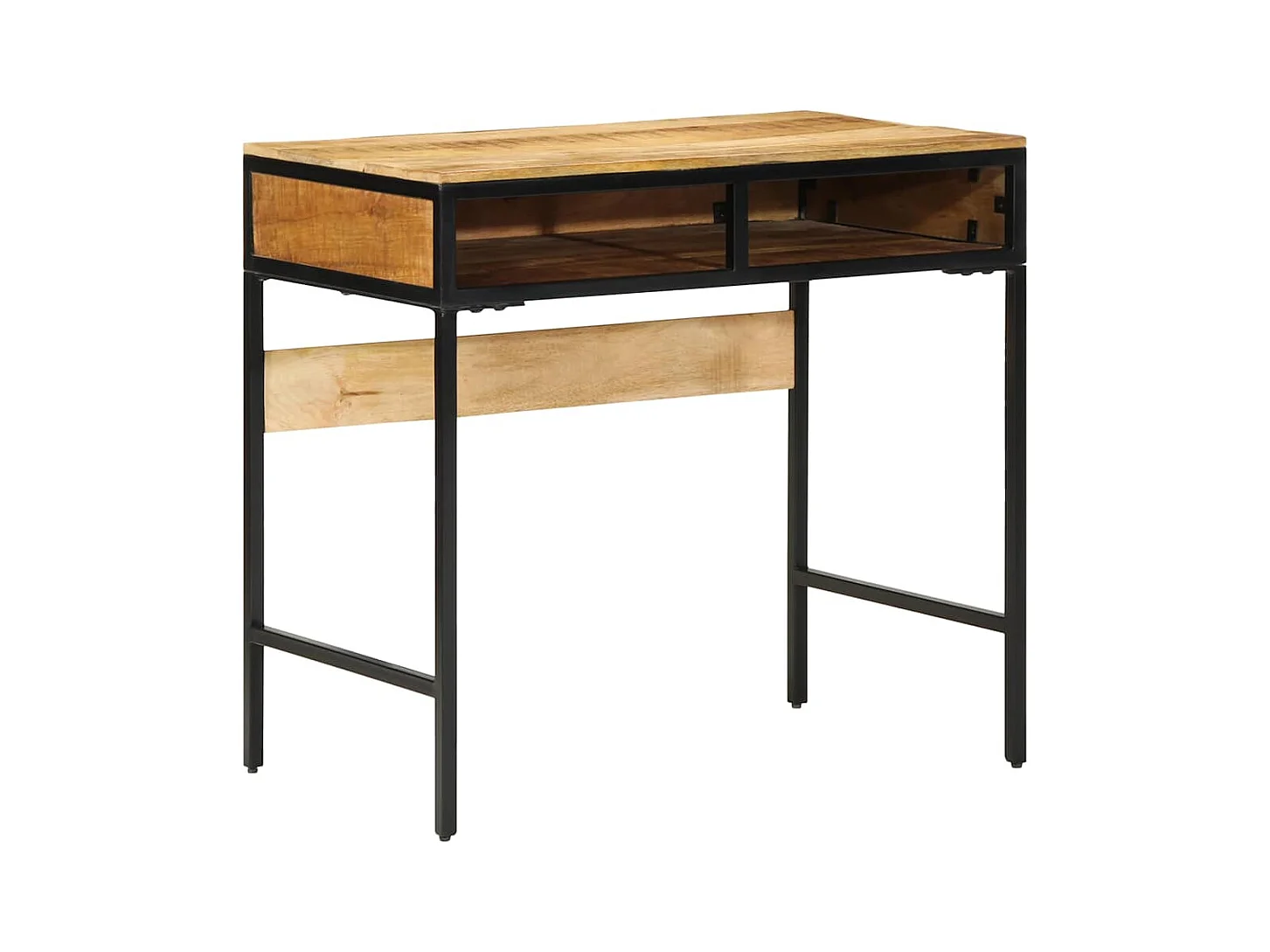 Bureau d'écriture avec étagère Marron 80 x 50 x 75 cm