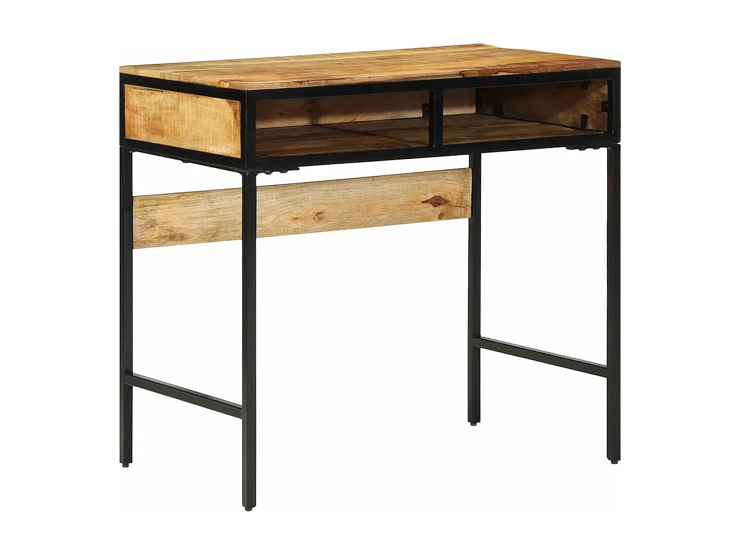 Bureau d'écriture avec étagère Marron 80 x 50 x 75 cm