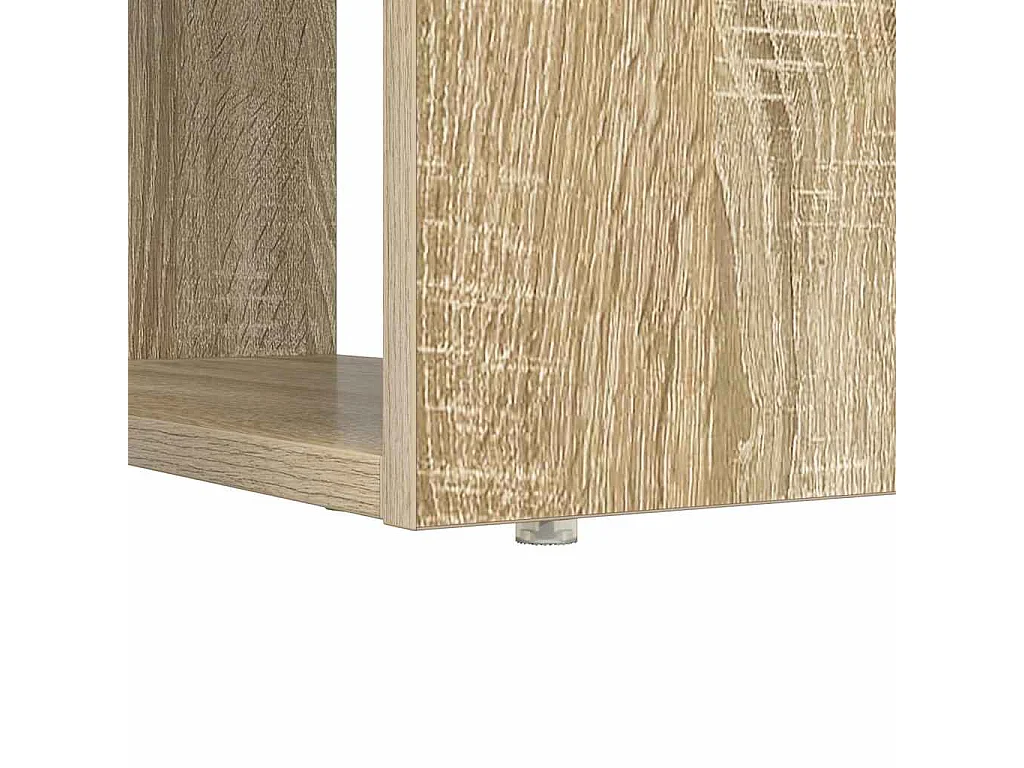 Scrivania in rovere Sonoma 113 x 54 x 120 cm in legno ingegnerizzato