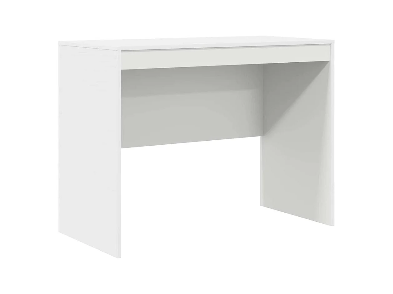 Bureau Blanc 100 x 50 x 76 cm Bois d'ingénierie