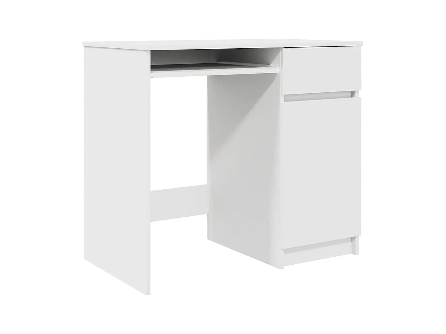 Bureau banc 86x49x76 cm bois d'ingénierie