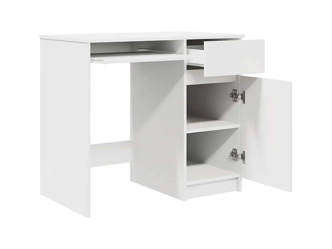 Bureau banc 86x49x76 cm bois d'ingénierie