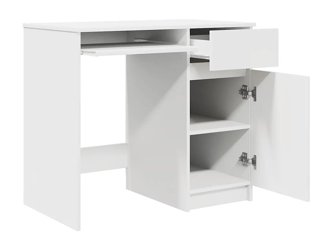 Banco de escritorio 86x49x76 cm madera de ingeniería