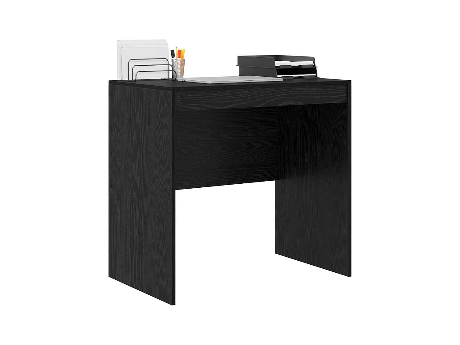 Bureau Chêne noir 80 x 50 x 76 cm Bois d'ingénierie