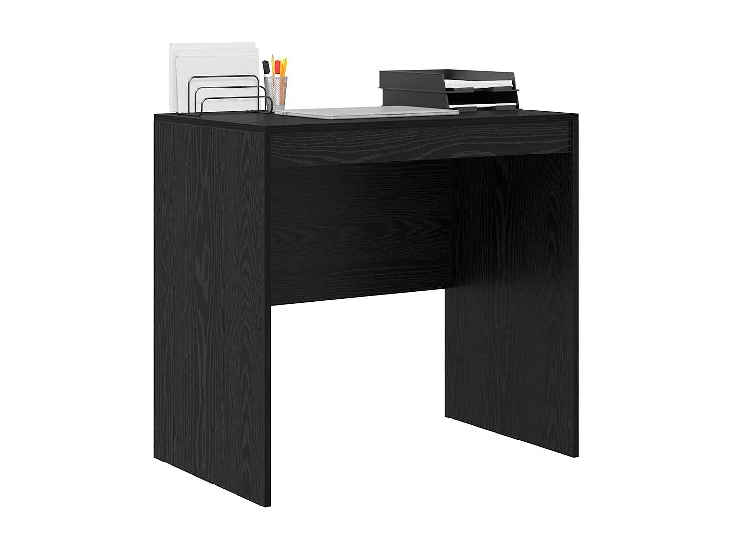 Bureau Chêne noir 80 x 50 x 76 cm Bois d'ingénierie
