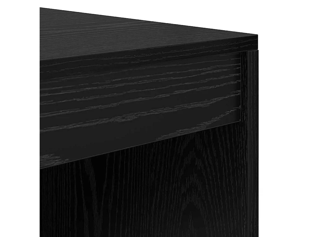 Bureau Chêne noir 80 x 50 x 76 cm Bois d'ingénierie