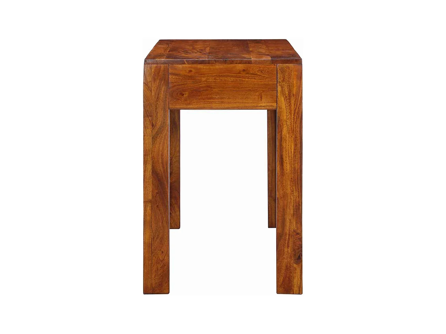 Bureau avec tiroir Marron 100 x 50 x 75 cm Bois d'acacia massif