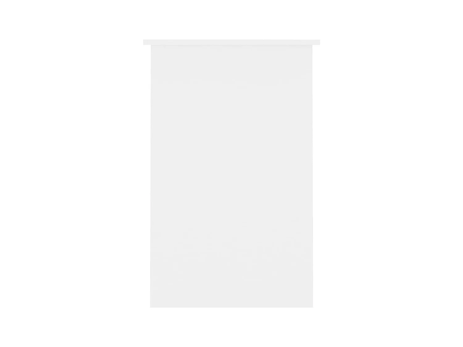 Wit bureau 100x50x76 cm bewerkt hout