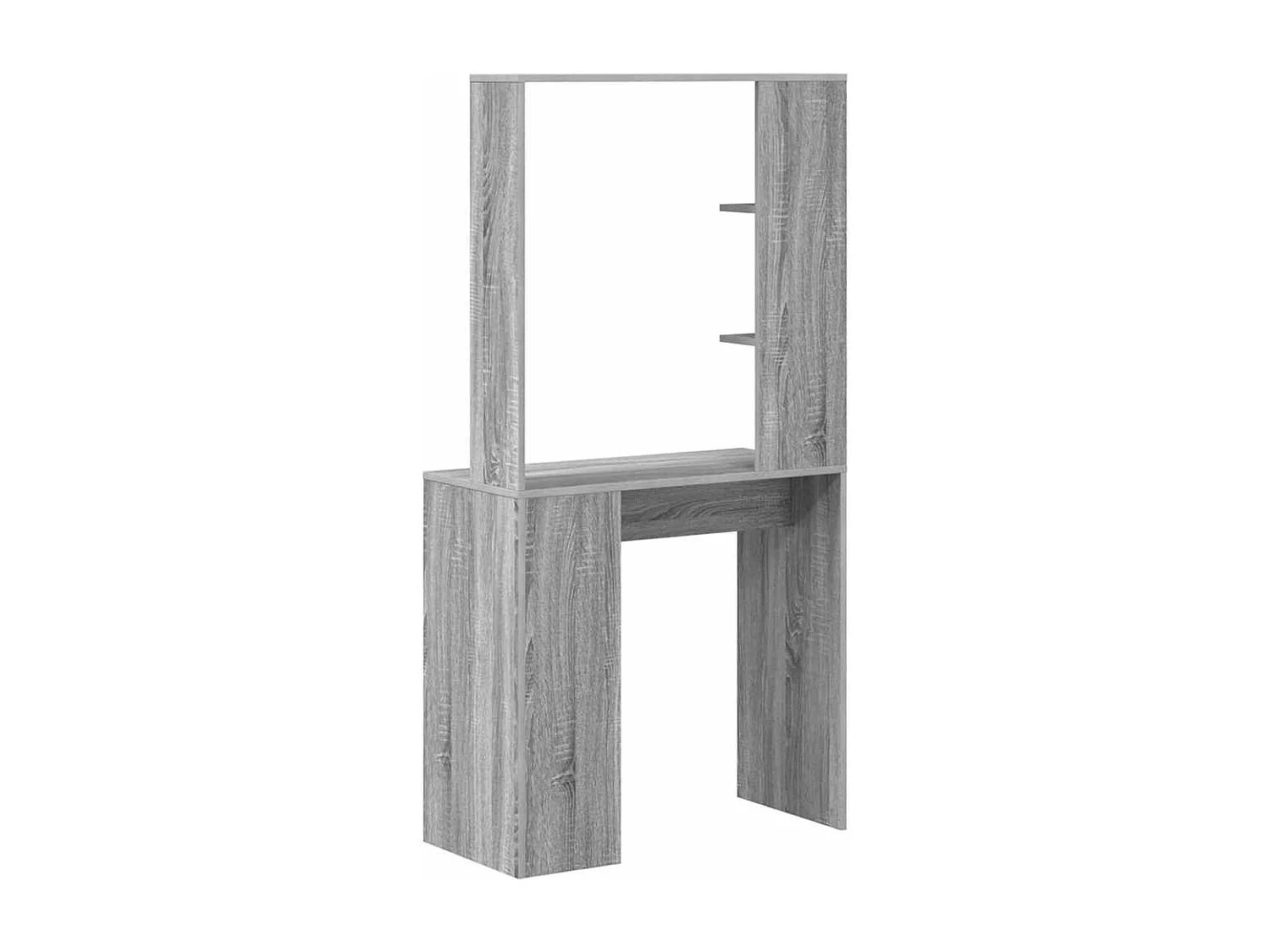 Bureau Sonoma gris 78.5 x 37 x 154.5 cm Bois d'ingénierie