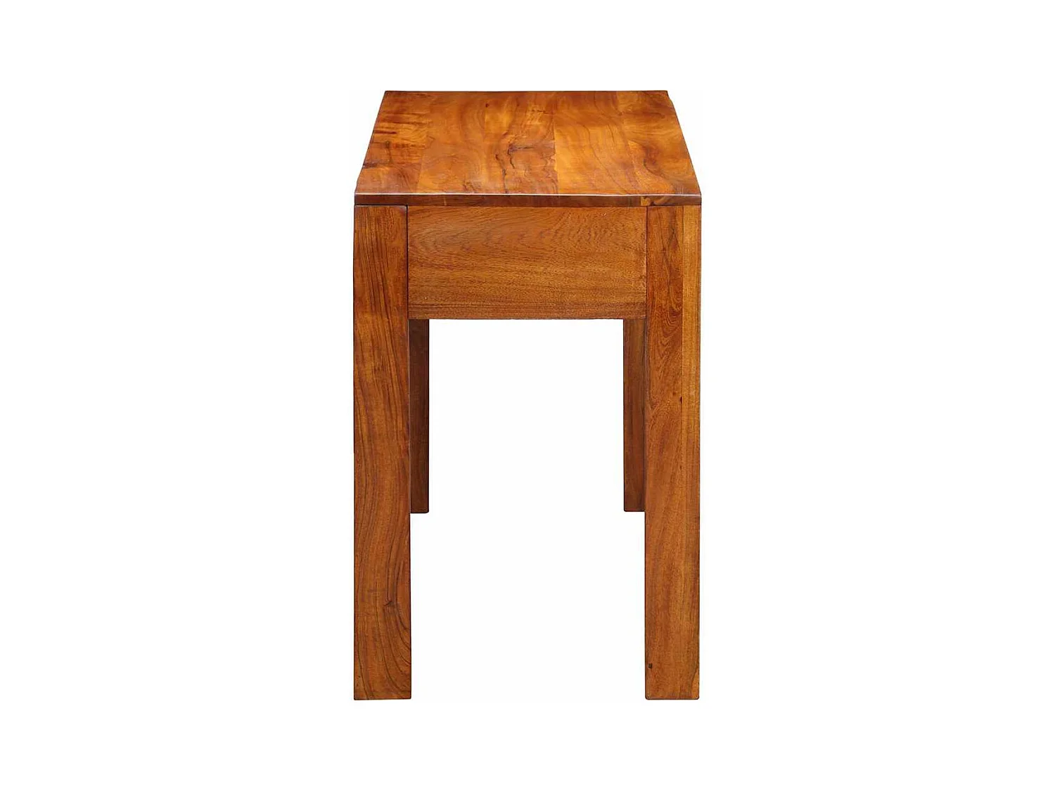 Scrivania con cassetto Marrone 100 x 50 x 75 cm Legno massello di acacia