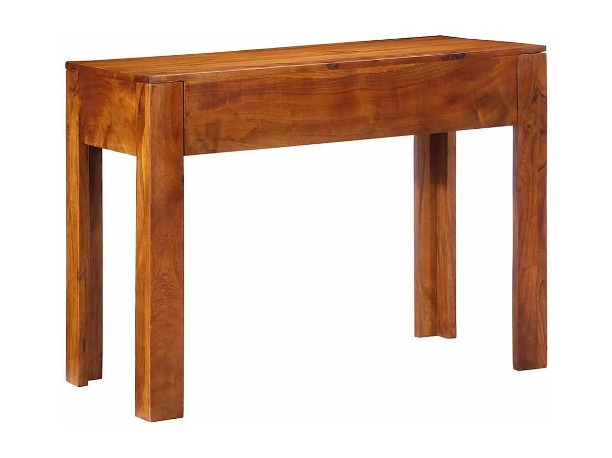 Scrivania con cassetto Marrone 100 x 50 x 75 cm Legno massello di acacia