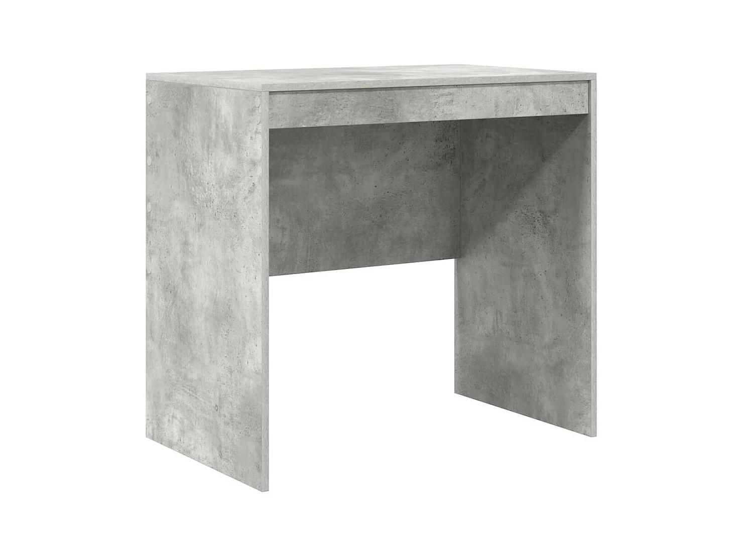 Bureau Gris béton 80 x 50 x 76 cm Bois d'ingénierie