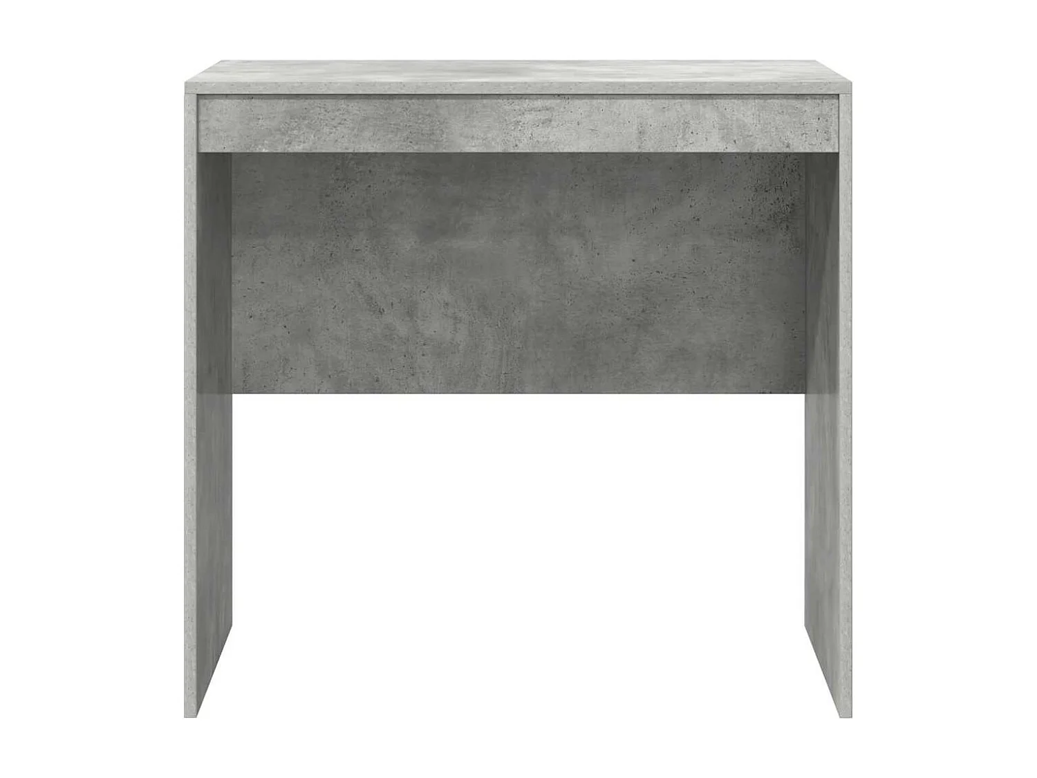 Bureau Gris béton 80 x 50 x 76 cm Bois d'ingénierie