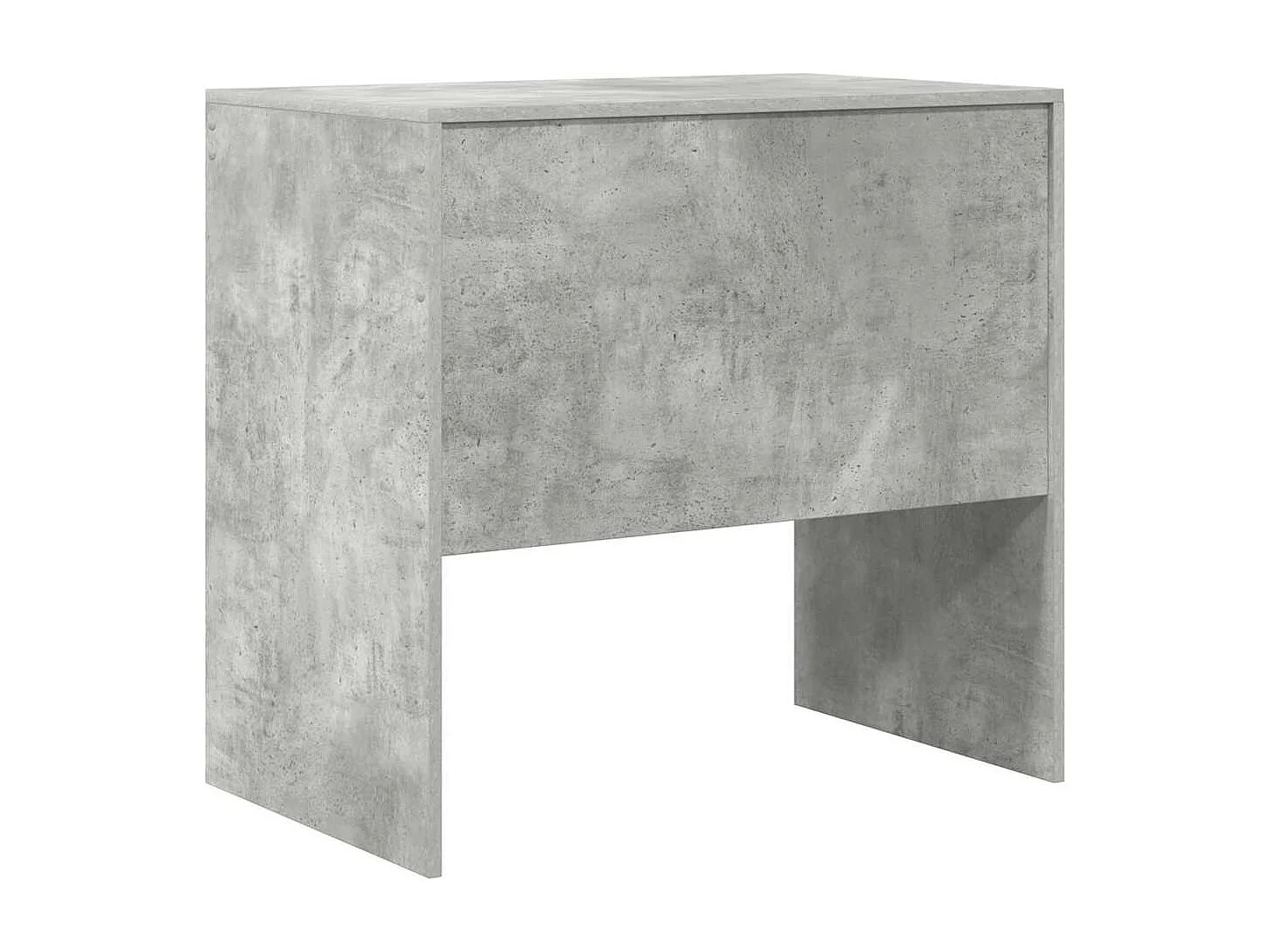 Bureau Gris béton 80 x 50 x 76 cm Bois d'ingénierie