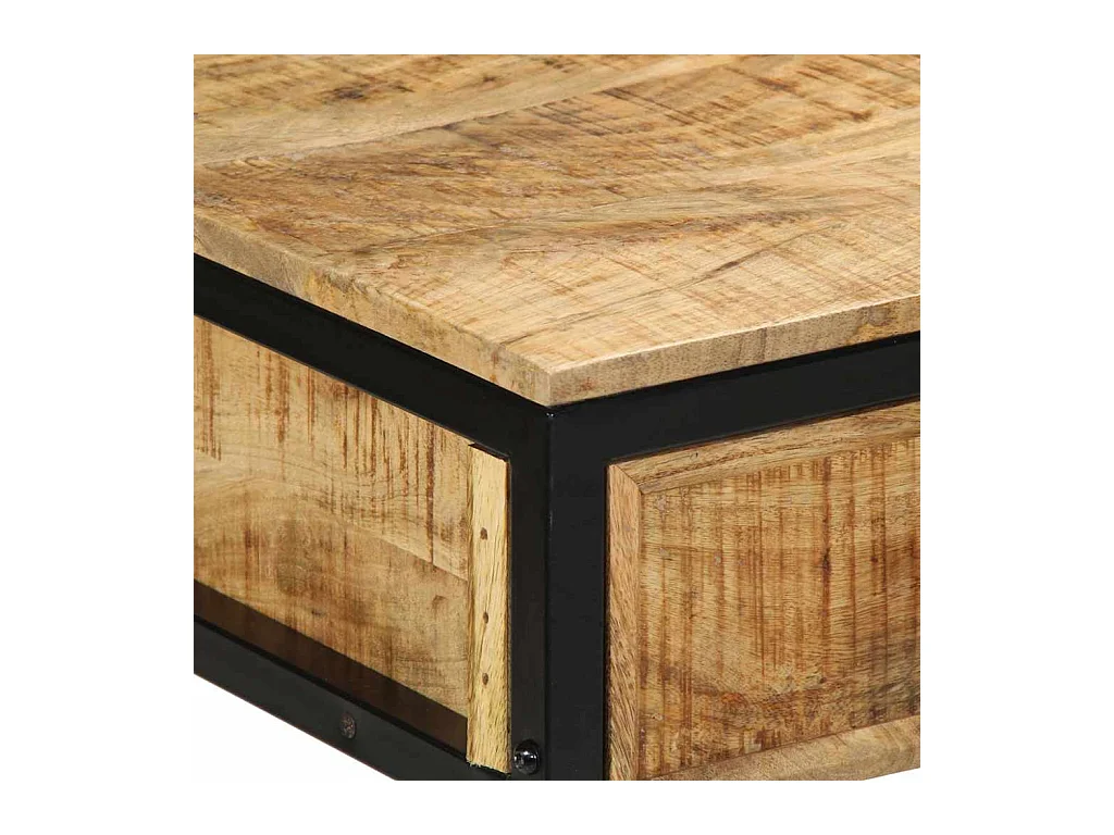 Bureau Marron 105 x 50 x 75 cm Bois de manguier massif