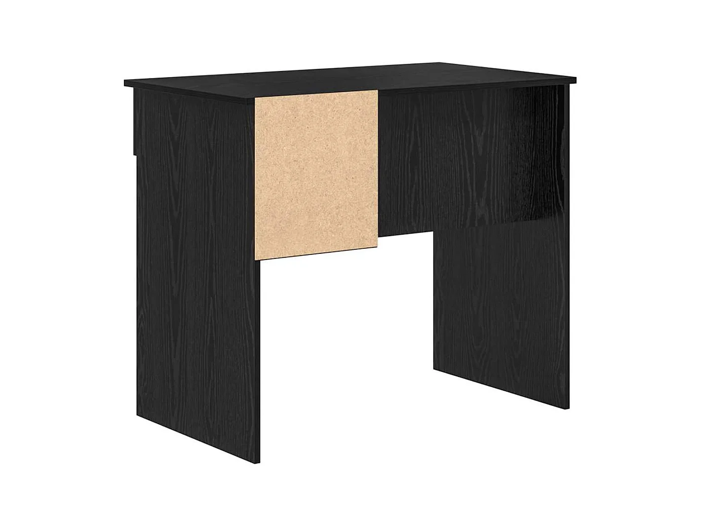 Bureau Chêne noir 90 x 49.5 x 75 cm Bois d'ingénierie