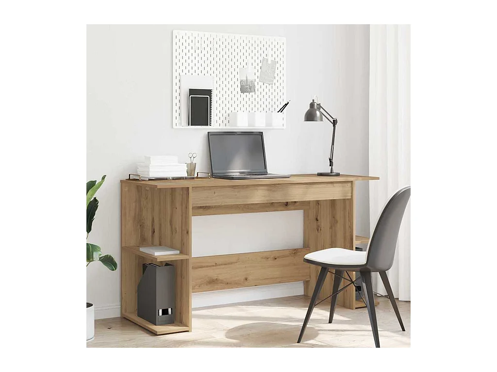 Bureau Autre chêne artisanal 140 x 50 x 75 cm Bois d'ingénierie