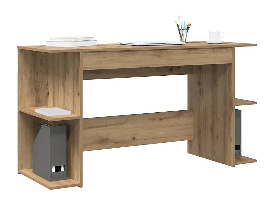 Bureau Autre chêne artisanal 140 x 50 x 75 cm Bois d'ingénierie