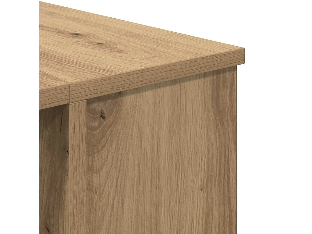 Bureau Autre chêne artisanal 140 x 50 x 75 cm Bois d'ingénierie