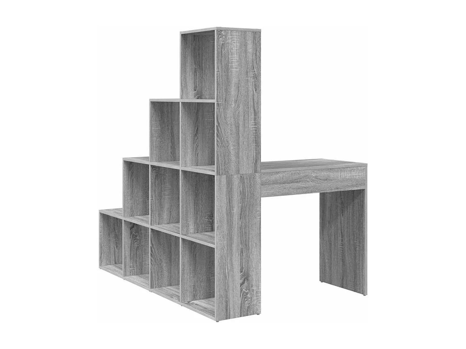 Bureau d'angle Sonoma gris 101.5 x 149.5 x 149.5 cm