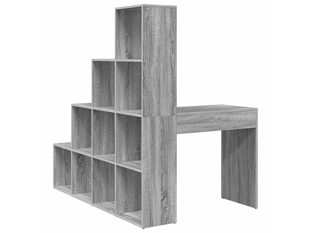 Bureau d'angle Sonoma gris 101.5 x 149.5 x 149.5 cm