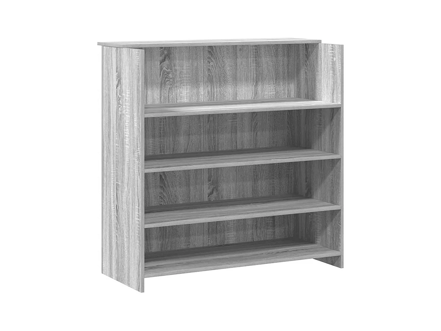 Bureau de réception sonoma gris 180x50x103,5 cm bois ingénierie