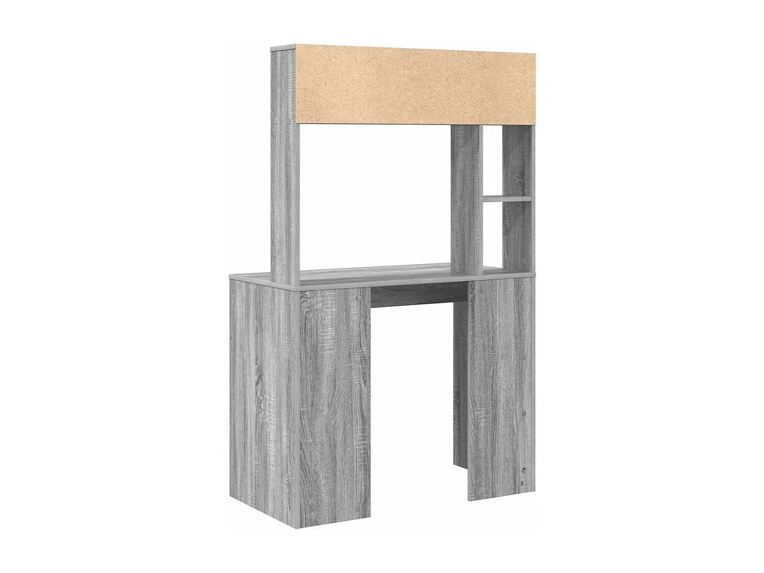 Bureau Sonoma gris 91 x 50 x 149 cm Bois d'ingénierie
